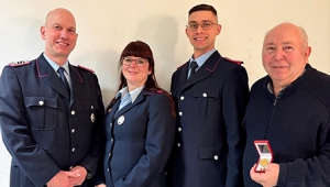 Ehrungen und Beförderungen in Laase