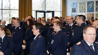 Kreisfeuerwehrverband blickt auf ein ereignisreiches Jahr zurück