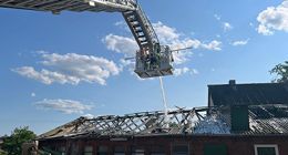 Brand in Teichlosen