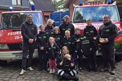 Hardshelljacken für die Floriangruppe Grabow